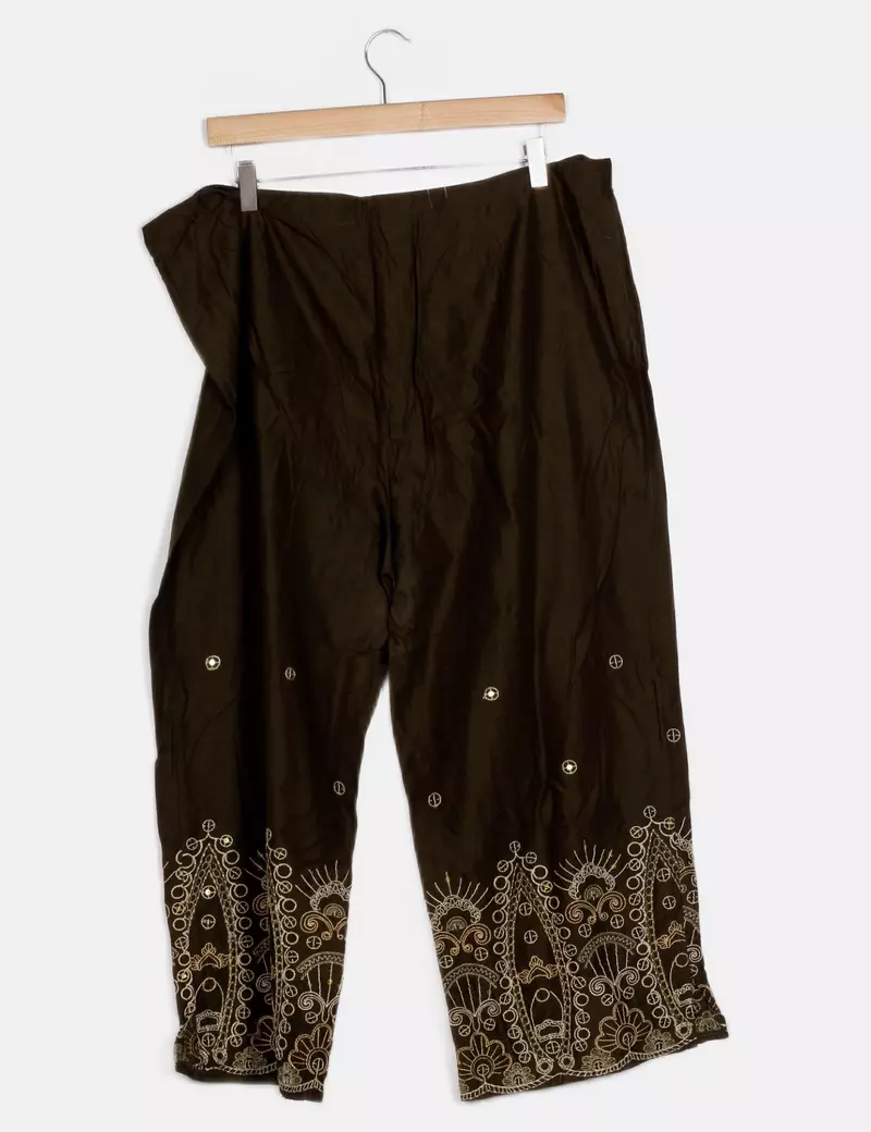 Authentic Pantalones de tela Fluido