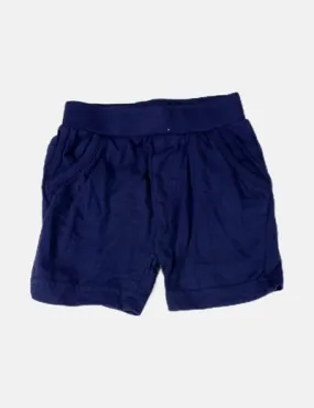 Babybol Short de tela azul marino