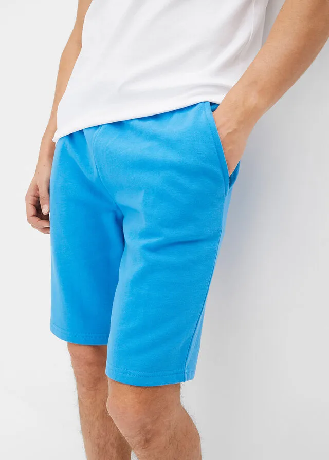 Bermudas de chándal azul mediterráneo