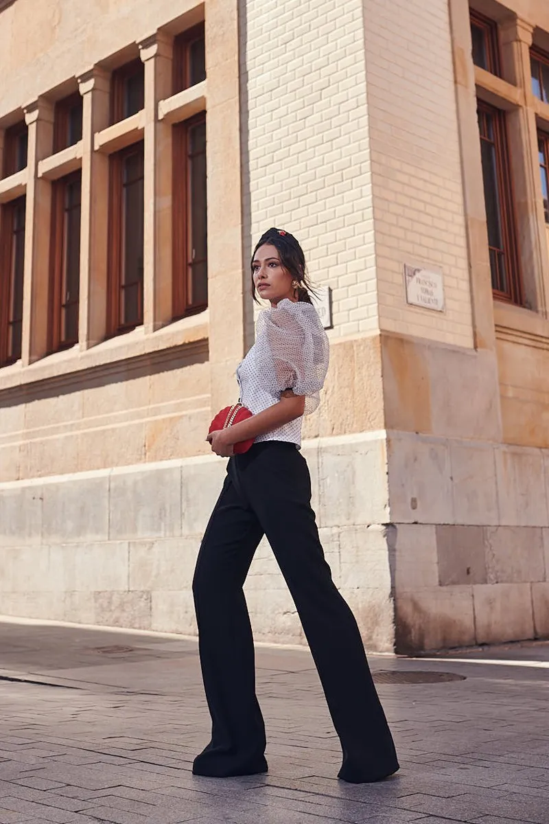 Bolso concha ante rojo con cadena 