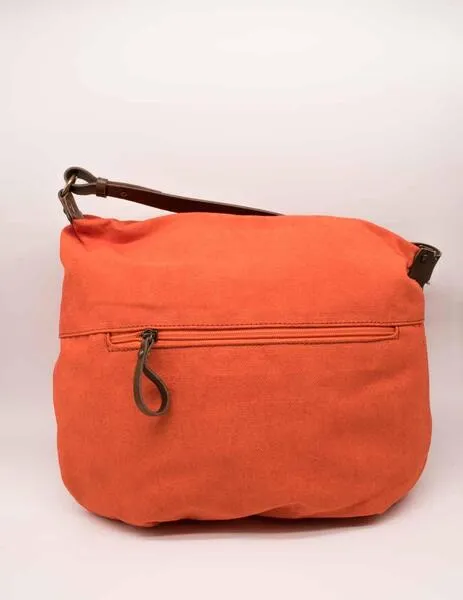 Bolso Cuirots Canvas 4751 Naranja