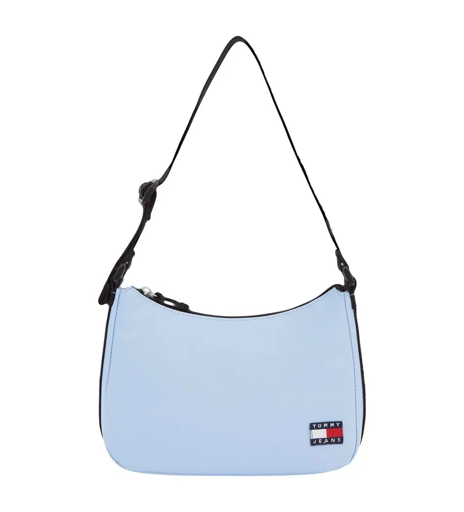 Bolso Essential pequeño con logo azul