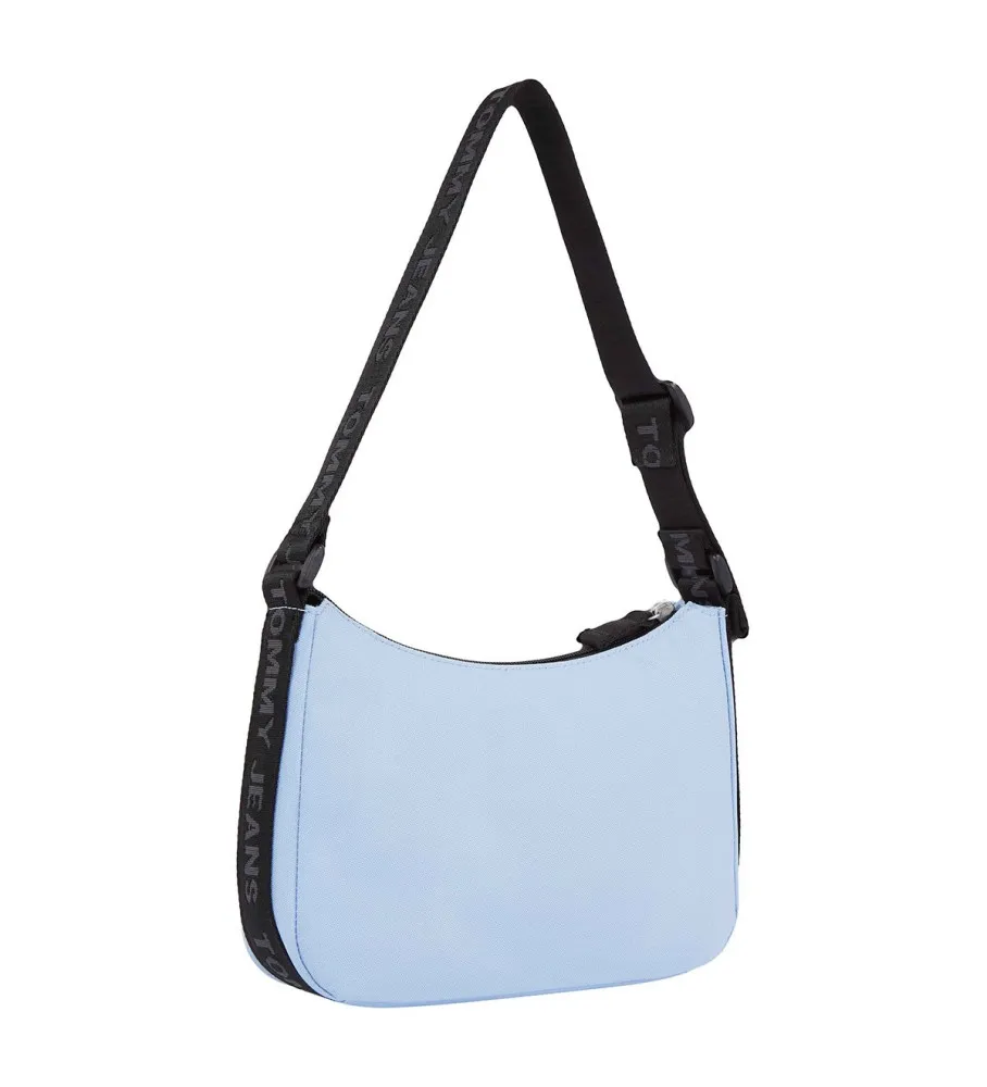 Bolso Essential pequeño con logo azul