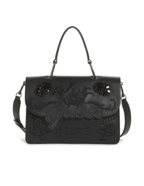 bolso guess in love negro