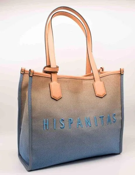 Bolso Hispanitas BV243239 Melocotón y Azul de Mujer