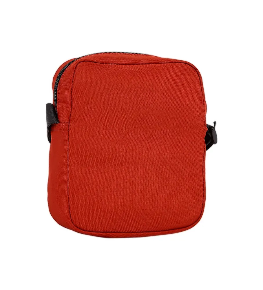 Bolso Reporter Essential con logo rojo