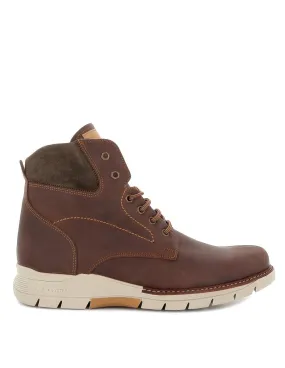 Bota hombre piel cordones suela camara aire cuero Riverty