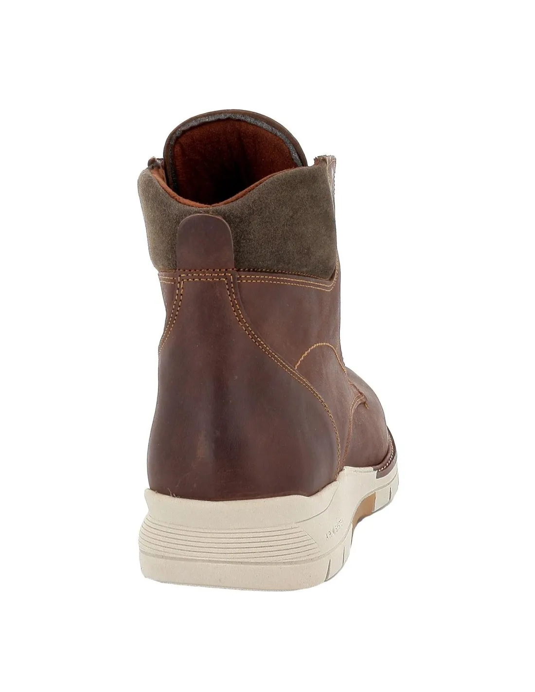 Bota hombre piel cordones suela camara aire cuero Riverty