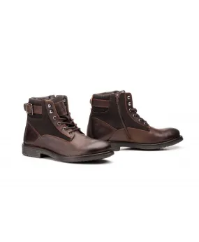 Bota Hombre Piel Marrón Route 83