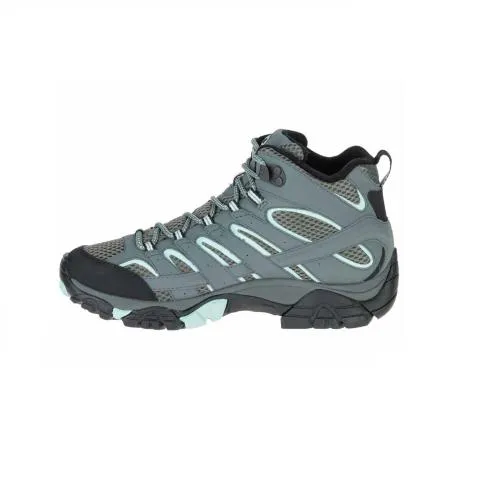 Botas de montaña para mujer - Merrell Moab 2 Mid GTX Gris - J06060