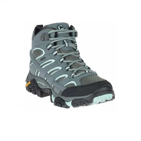 Botas de montaña para mujer - Merrell Moab 2 Mid GTX Gris - J06060