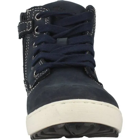 Botas Piel Azul De Niño Lumberjack 22358 (tallas De 24 A 25)