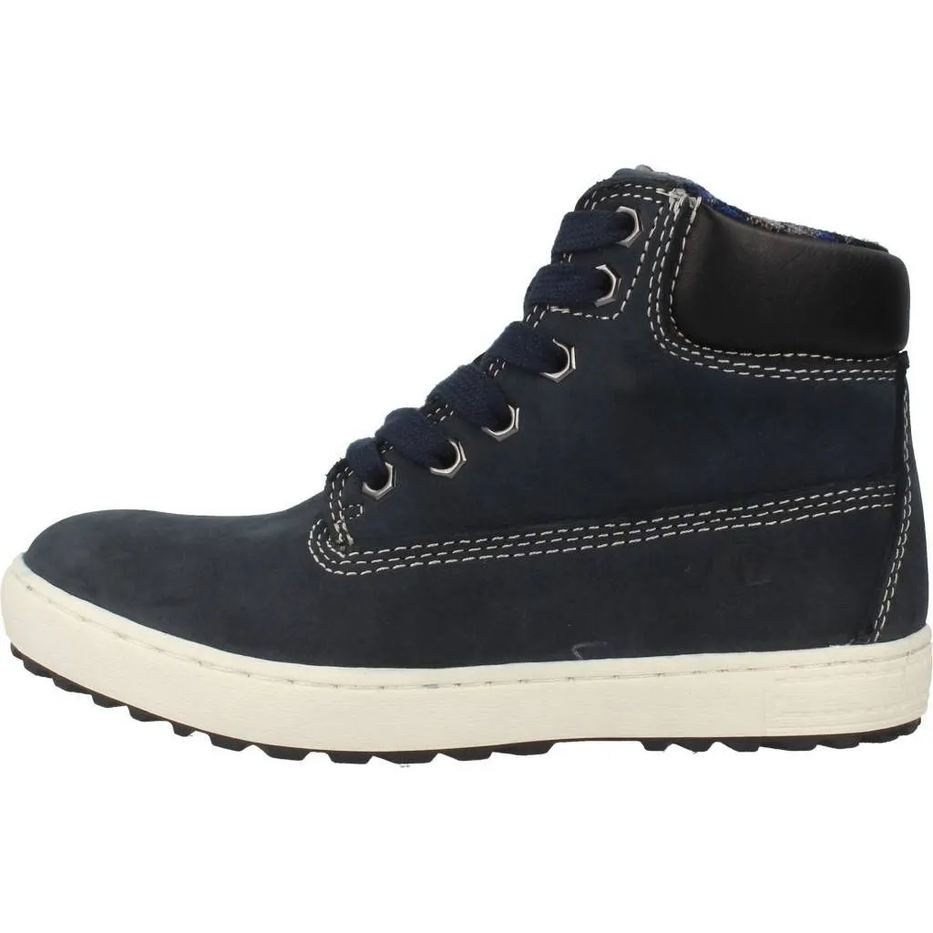 Botas Piel Azul De Niño Lumberjack 22358 (tallas De 24 A 25)