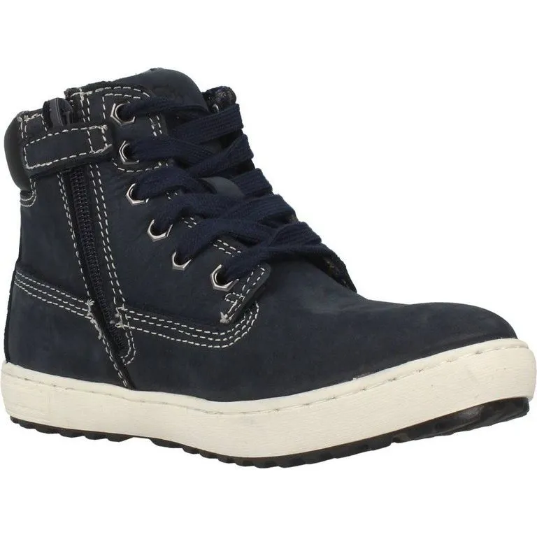 Botas Piel Azul De Niño Lumberjack 22358 (tallas De 24 A 25)