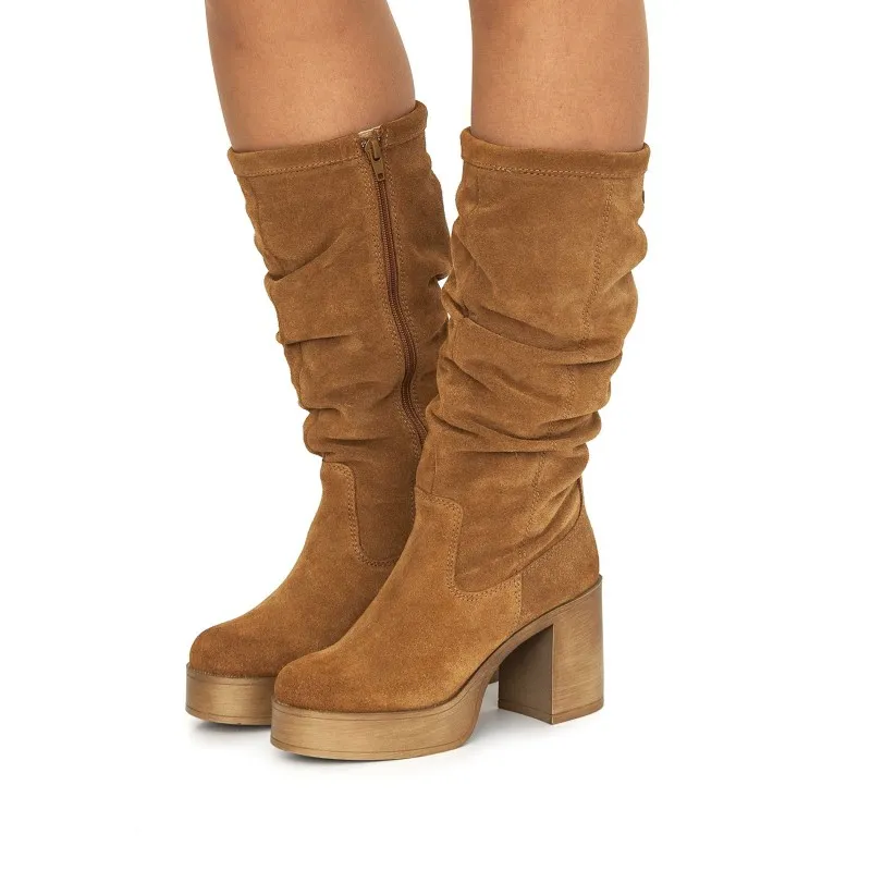 Botas Vestir de Mujer MTNG SIXTIES Marron 54934