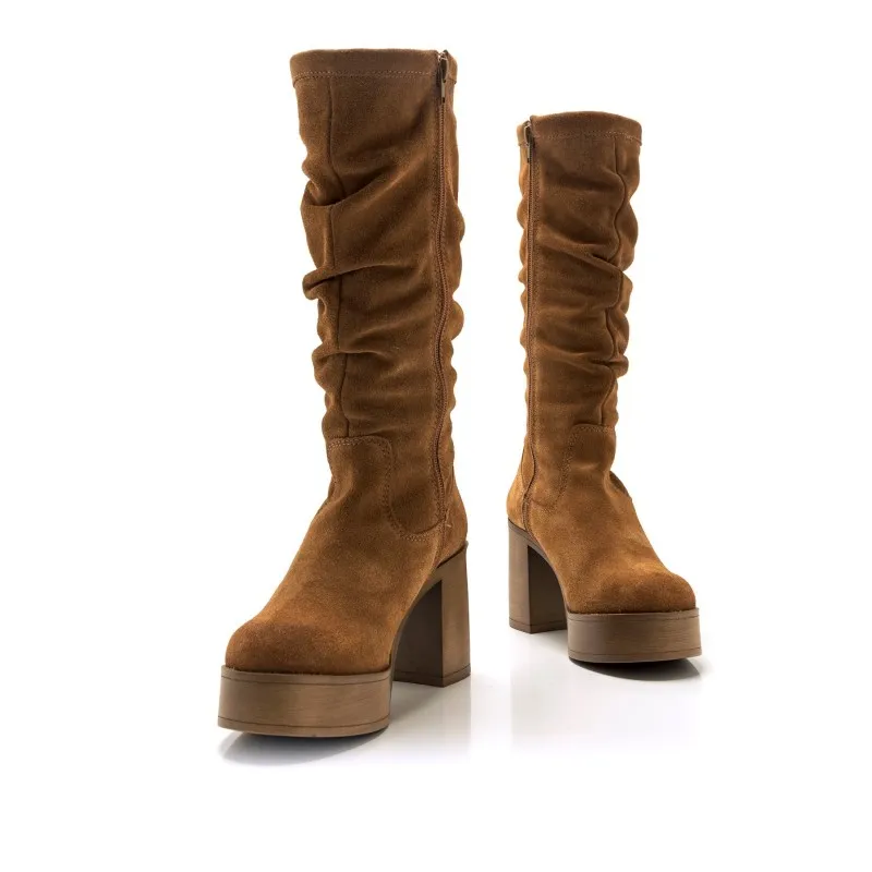 Botas Vestir de Mujer MTNG SIXTIES Marron 54934