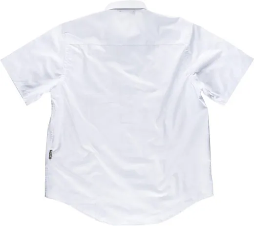 Camisa manga corta con un bolso de pecho Blanco