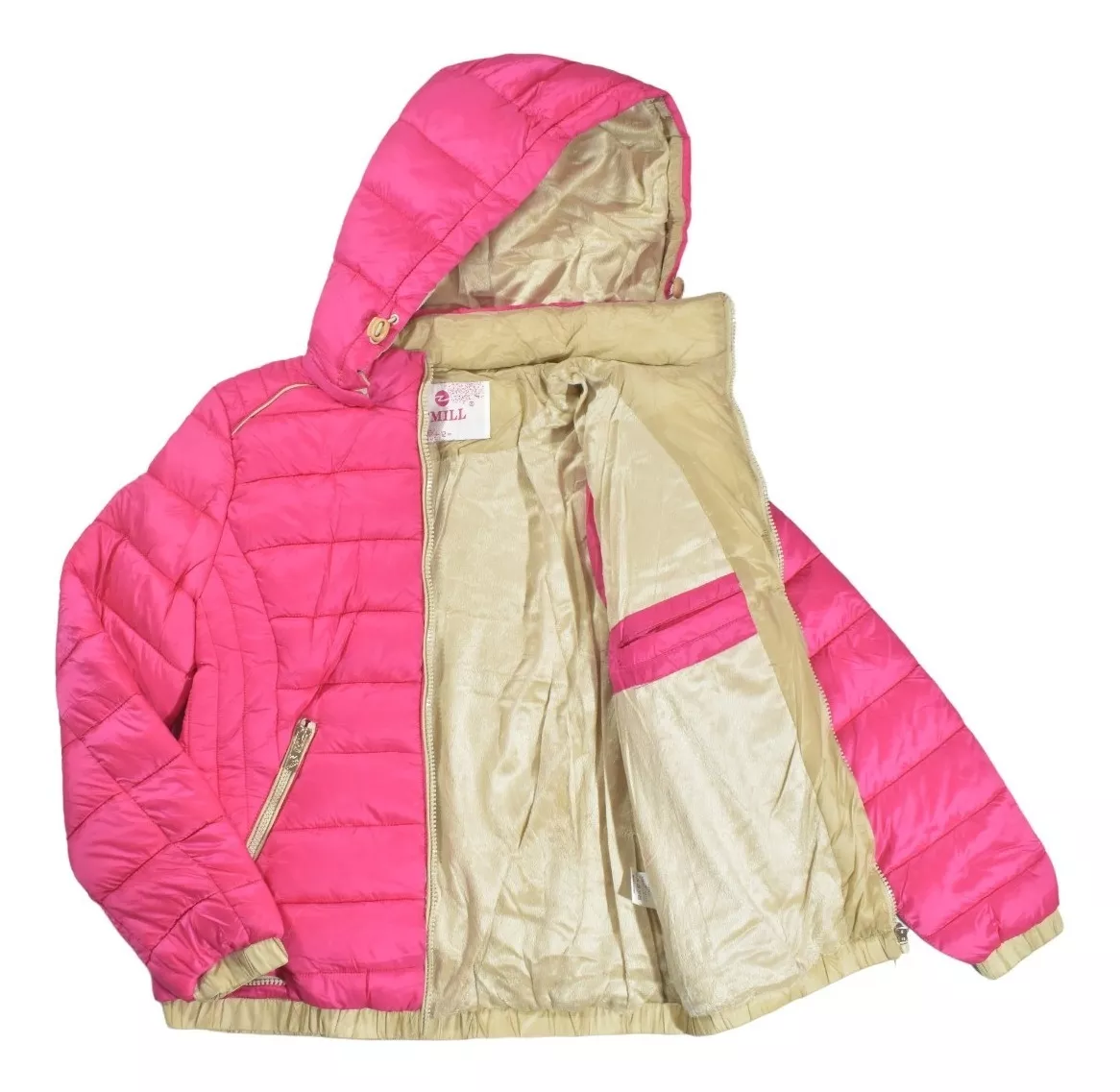 Campera Inflable Niña Invierno Importada Impermeable Tmil A5