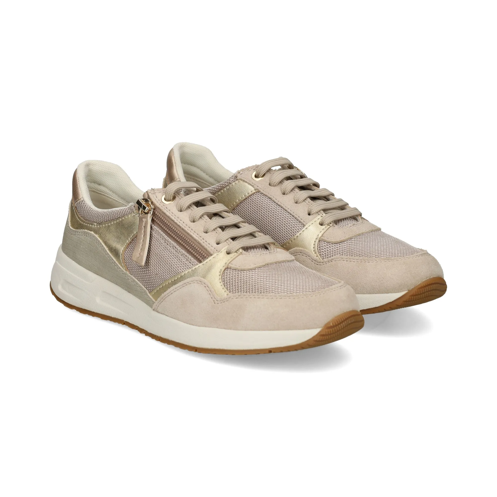 GEOX Zapatillas de Mujer C6738 [LT TAUPE