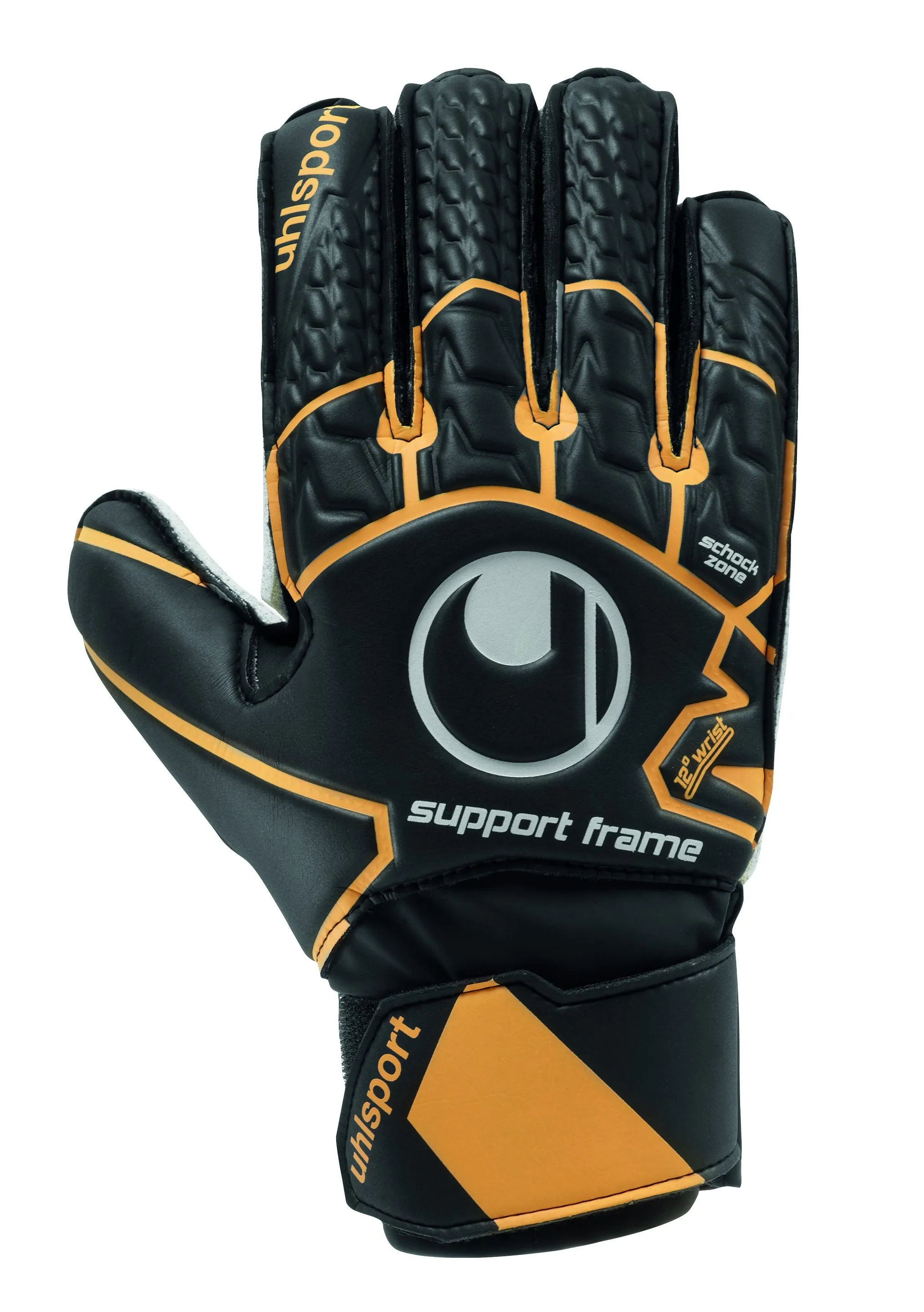 Guantes Arquero Fútbol UHLSport Soft Resist SF Negro/Amarillo