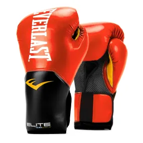 Guantes Box Everlast Pro Stile Elite TRN Rojo/Negro