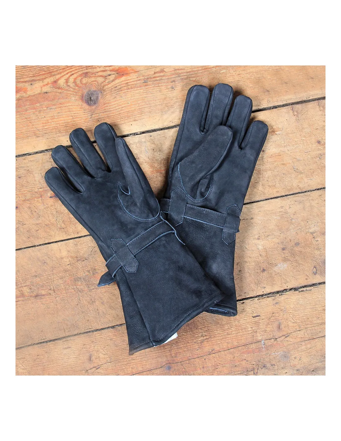 Guantes medievales en cuero modelo Ulex