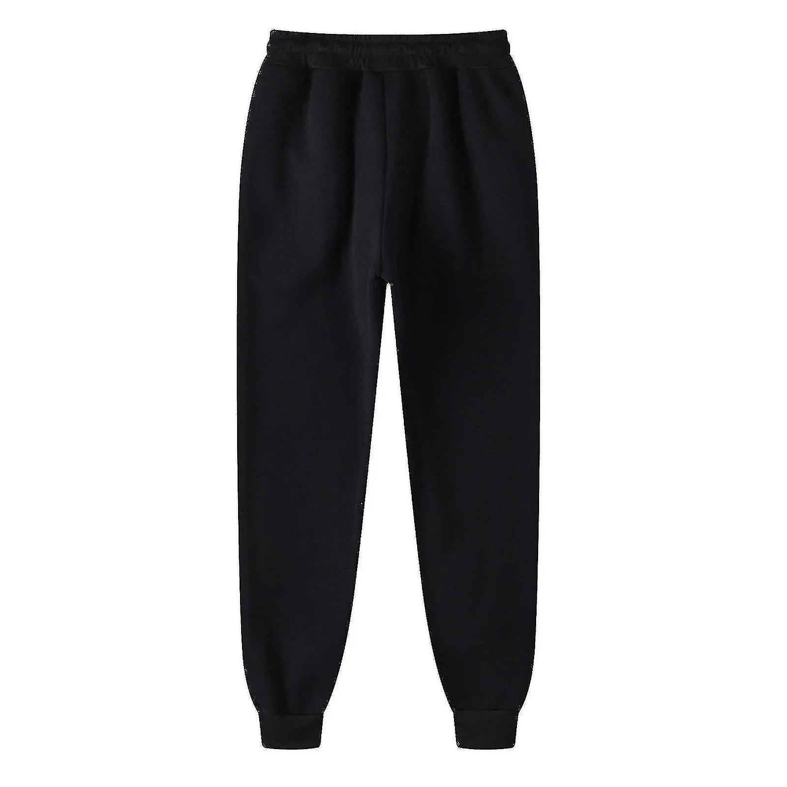 KINCJON Pantalones Casual Hombre Legging - Hip-hop Pantalones de chándal acolchados XXXL Negro