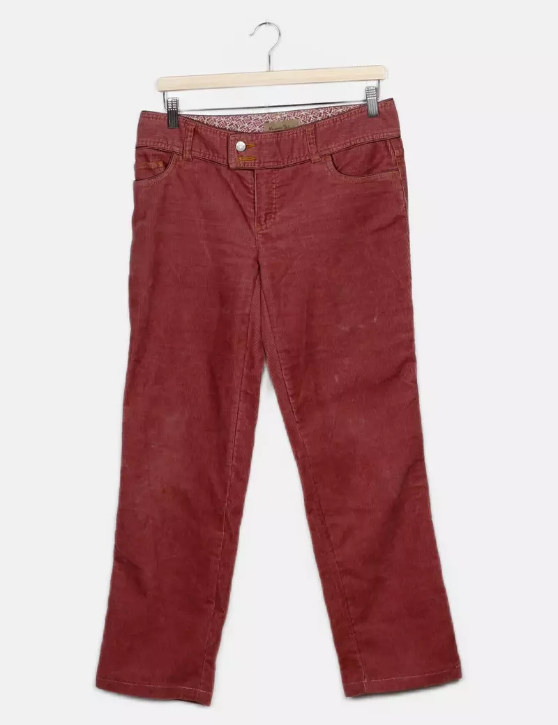 Massimo Dutti Pantalones de tela Rectos De pana