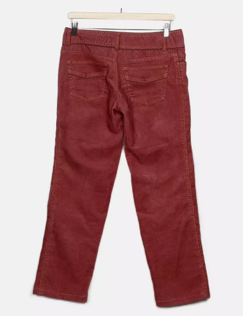 Massimo Dutti Pantalones de tela Rectos De pana