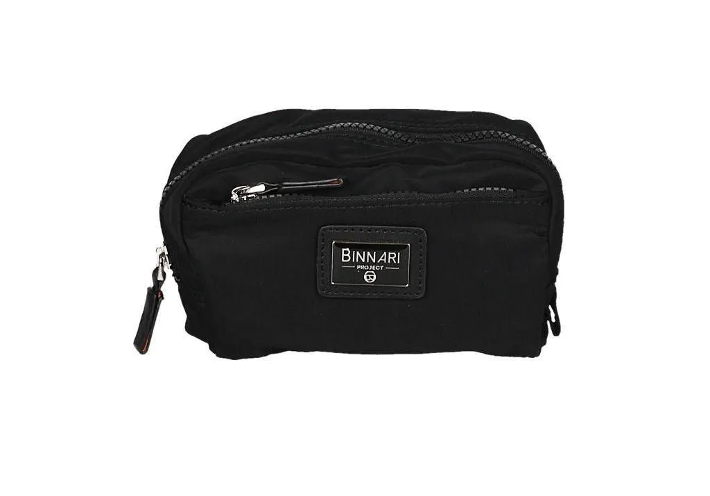 Organizador De Bolso Nylon Negro Peque#o