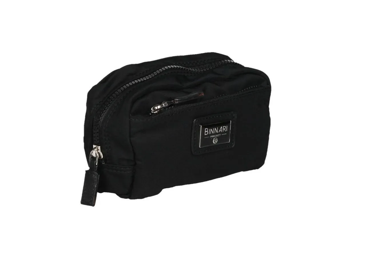 Organizador De Bolso Nylon Negro Peque#o