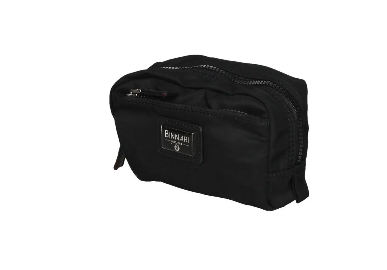 Organizador De Bolso Nylon Negro Peque#o