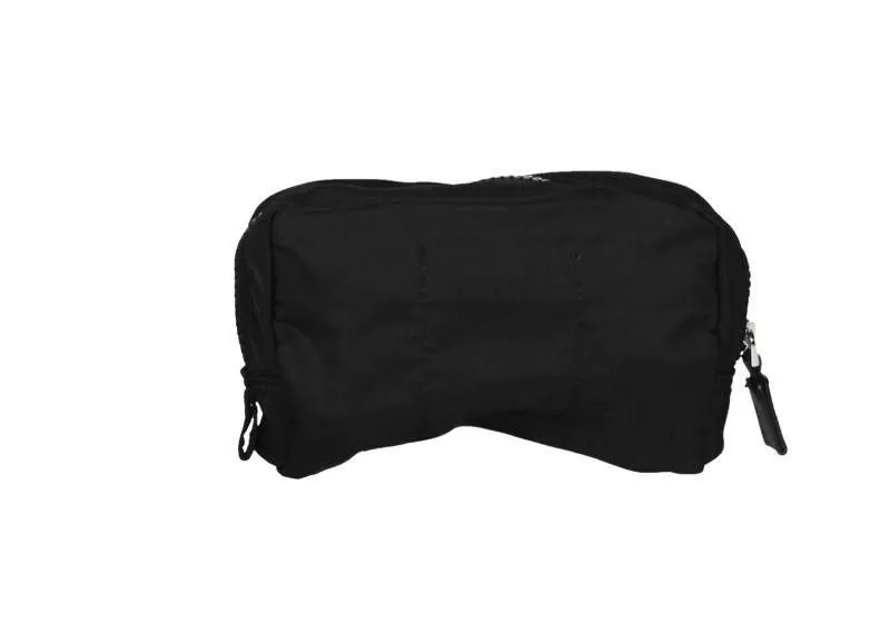 Organizador De Bolso Nylon Negro Peque#o