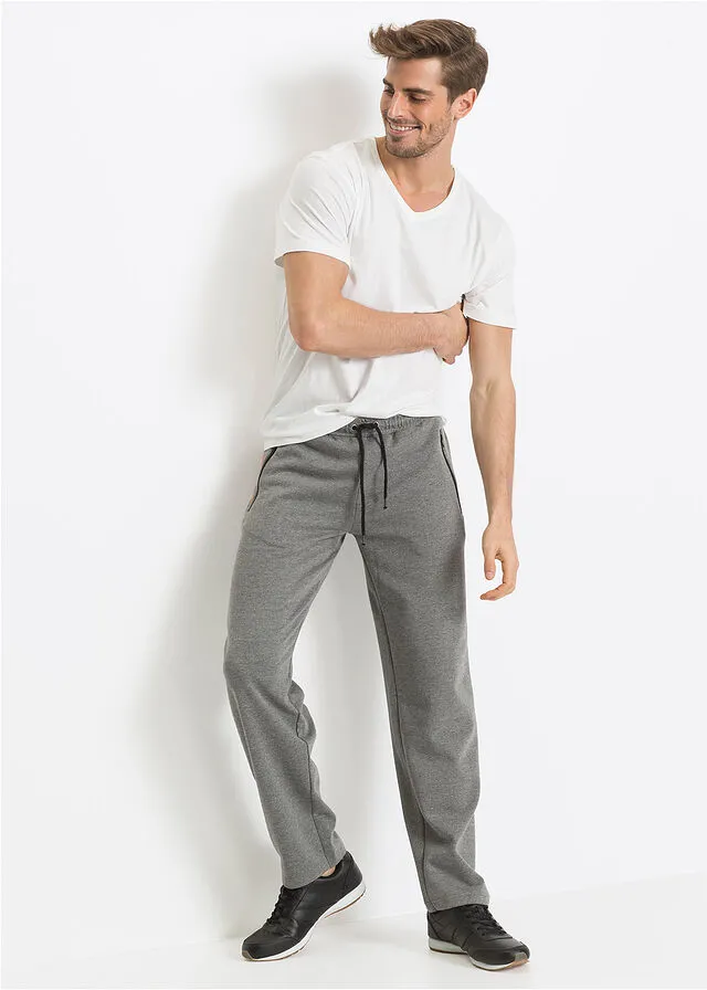 Pantalón de chándal Gris jaspeado