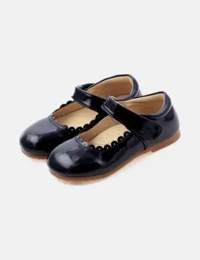 Pettigirl Zapato negro charol