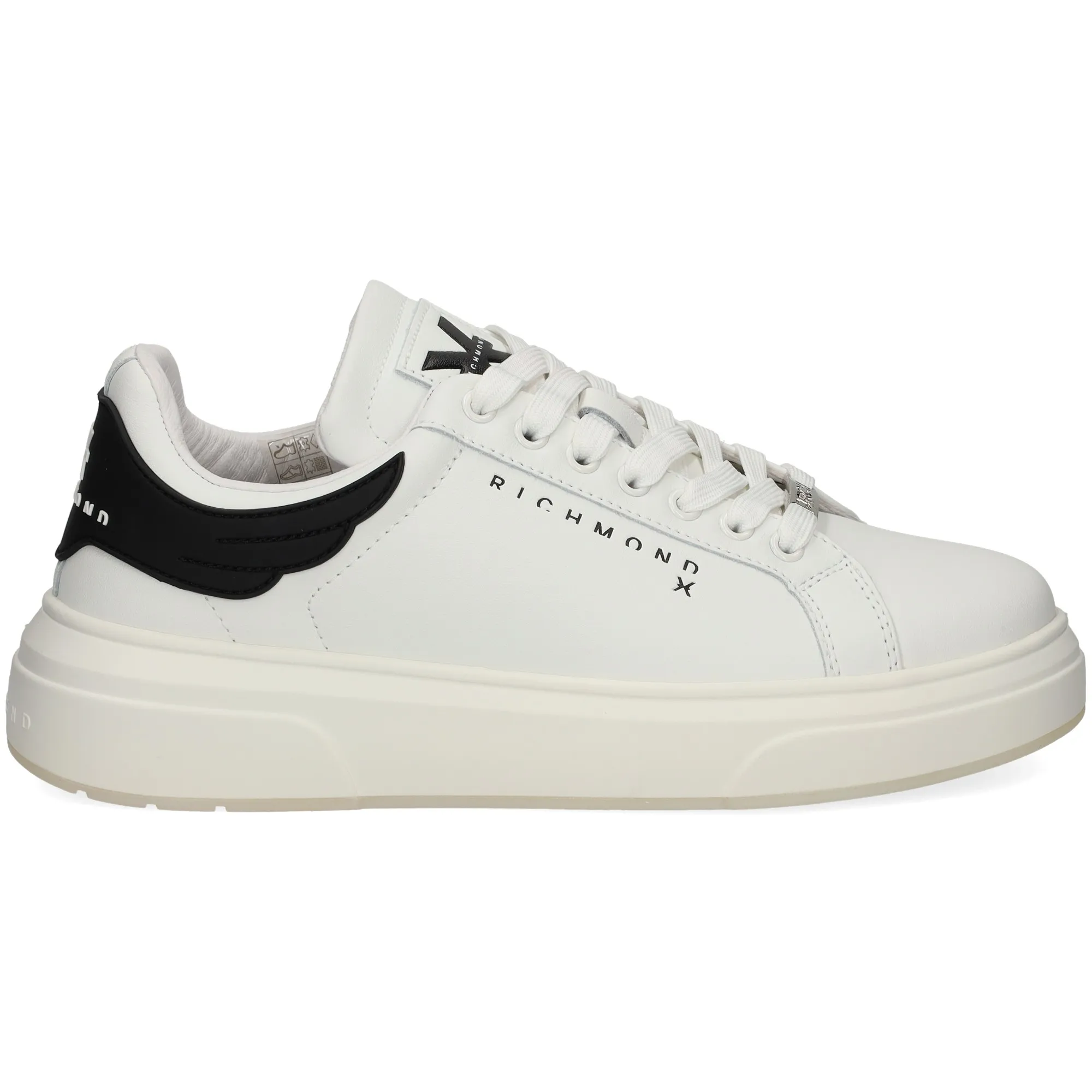 RICHMOND Zapatillas de Hombre BLANCO/NEGRO