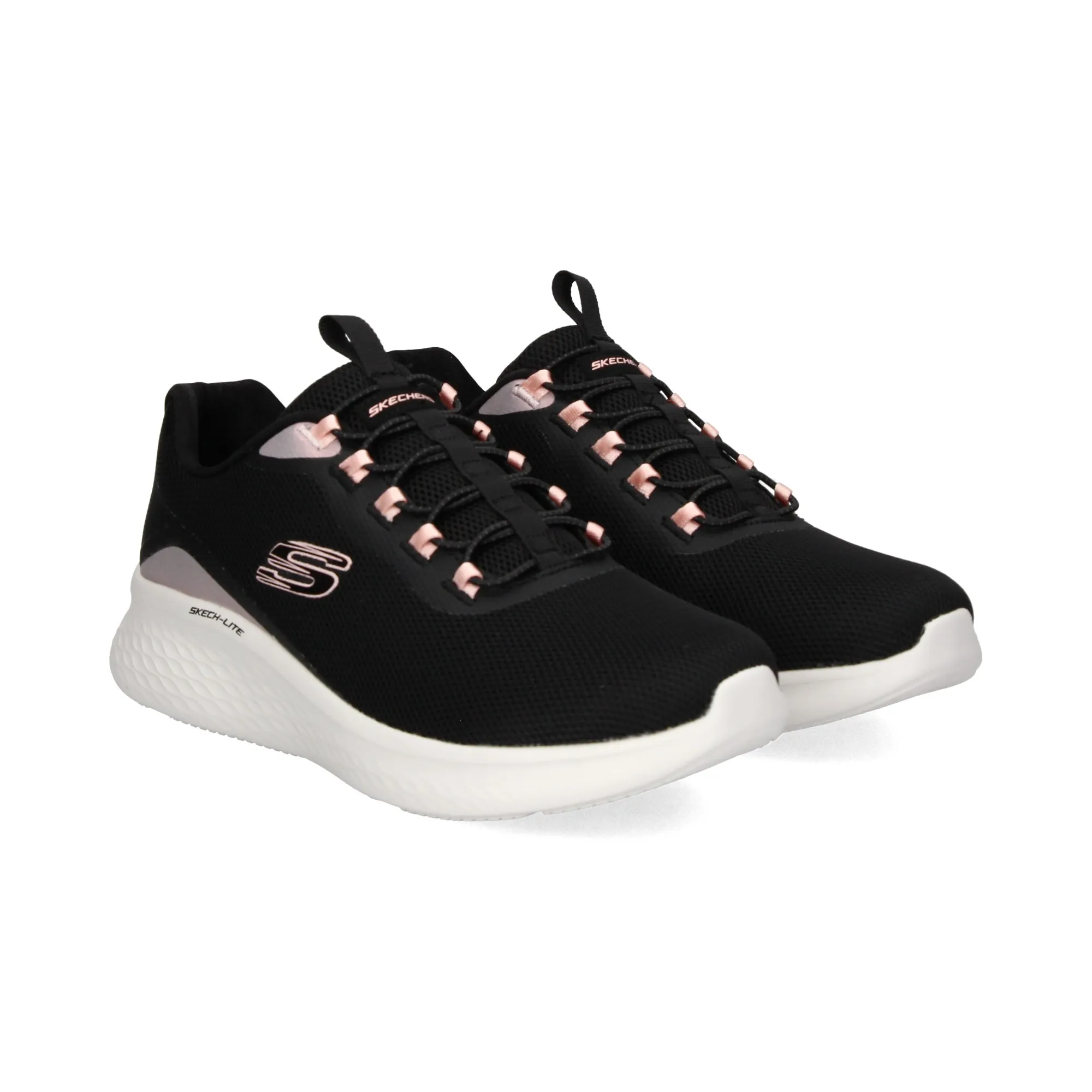 SKECHERS Zapatillas de Mujer BKPK BLKA/PINK