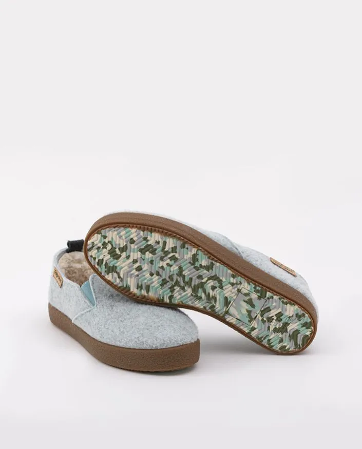 Slip-on eco friendly de invierno azul ACACIA CRAB CARIBE