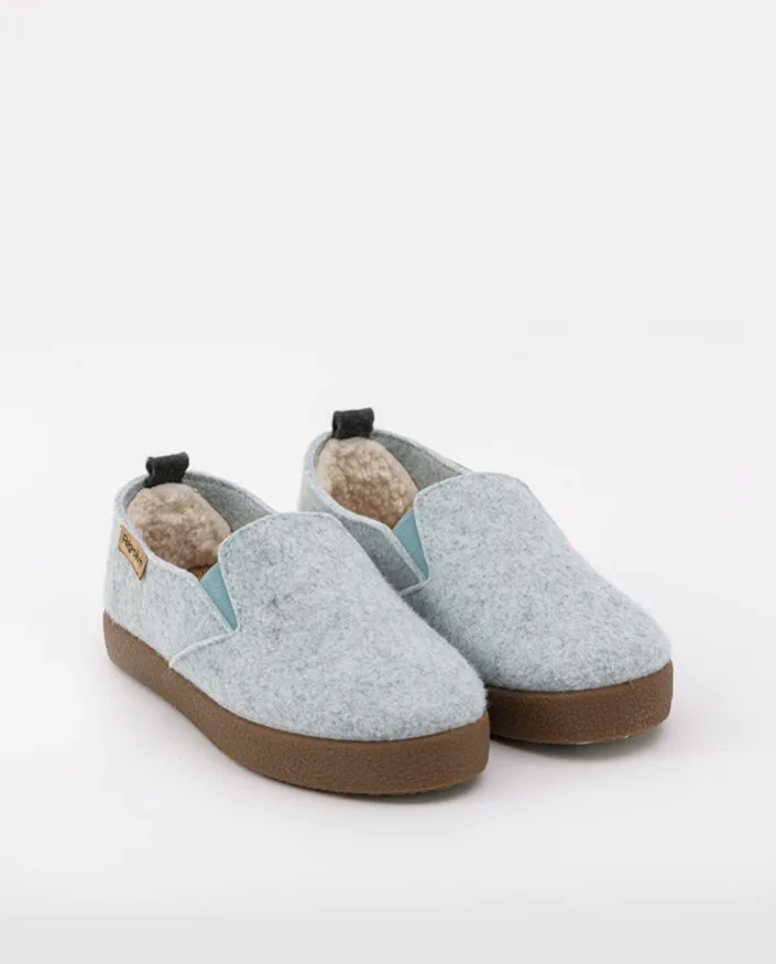 Slip-on eco friendly de invierno azul ACACIA CRAB CARIBE