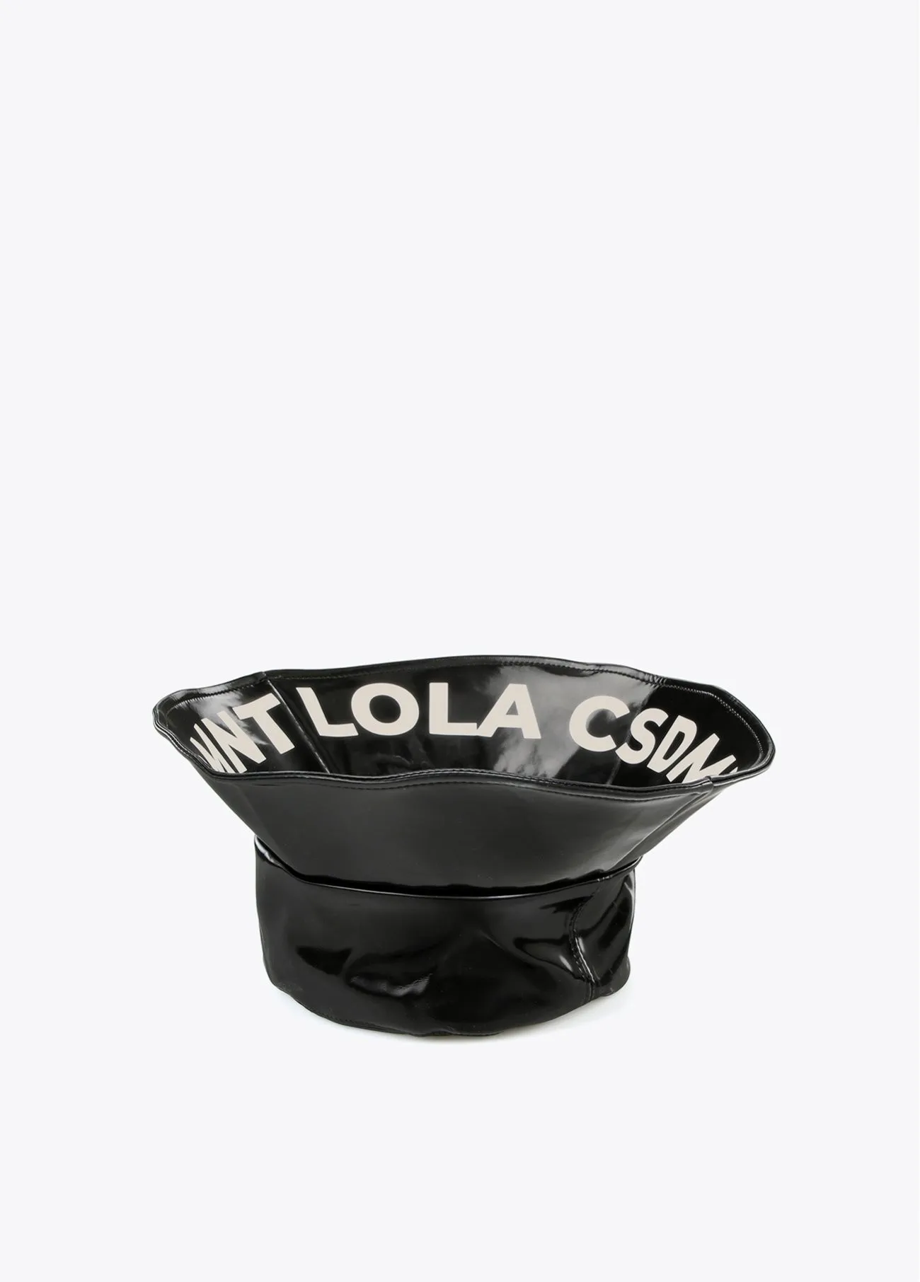 Sombrero bucket logomania Lola Casademunt negro