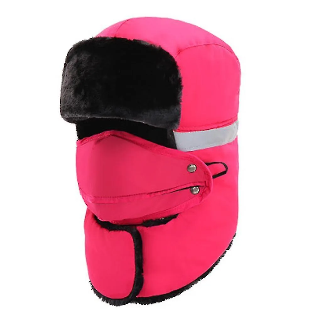 Sombreros bomber Hombres de invierno Sombrero ruso cálido con solapa de oreja Trapper Cap Earflap