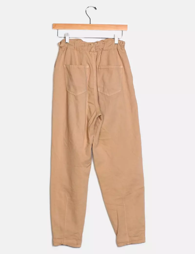 Stradivarius Pantalones de tela Baggy