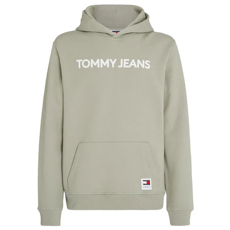 SUDADERA DE FELPA CON CAPUCHA Y LOGO CLASSICS HOMBRE TOMMY JEANS