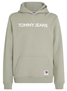 SUDADERA DE FELPA CON CAPUCHA Y LOGO CLASSICS HOMBRE TOMMY JEANS