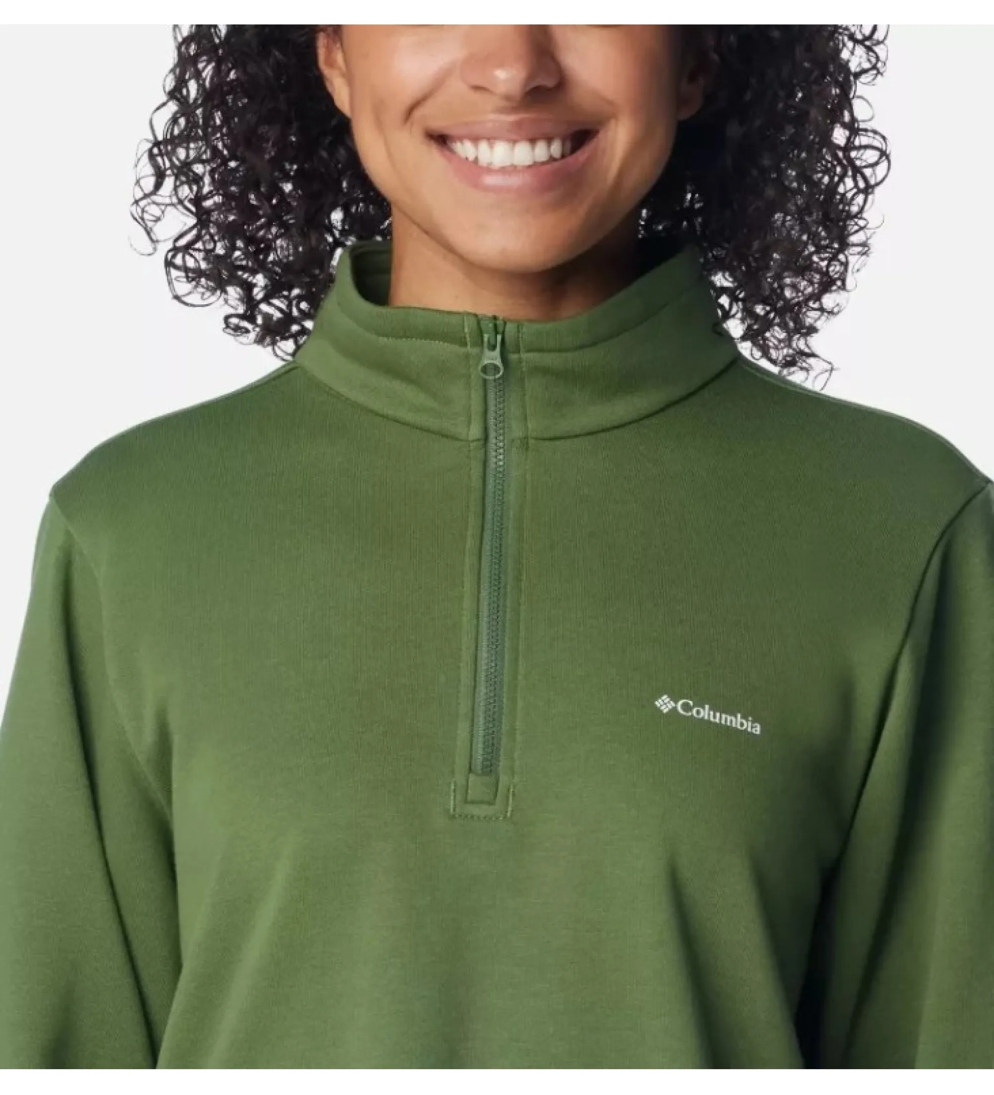 Sudadera de felpa francesa Trek verde