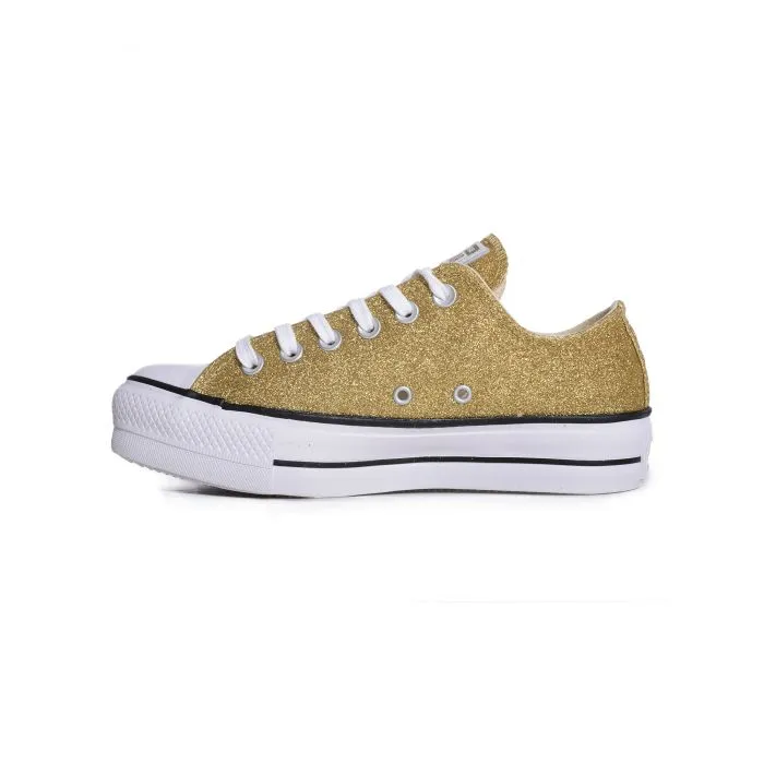 Zapatillas Converse Chuck Taylor All Star Lift Ox Cuero Sint.