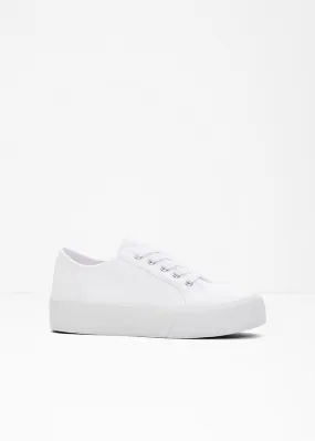 Zapatillas de deporte con plataforma Blanco