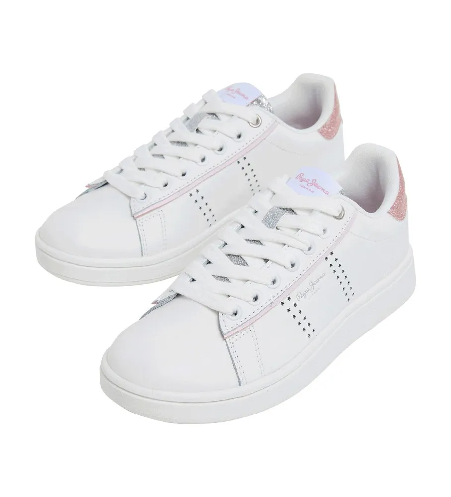 Zapatillas de Piel Player Night blanco