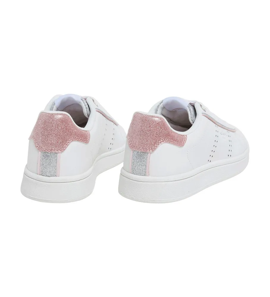 Zapatillas de Piel Player Night blanco