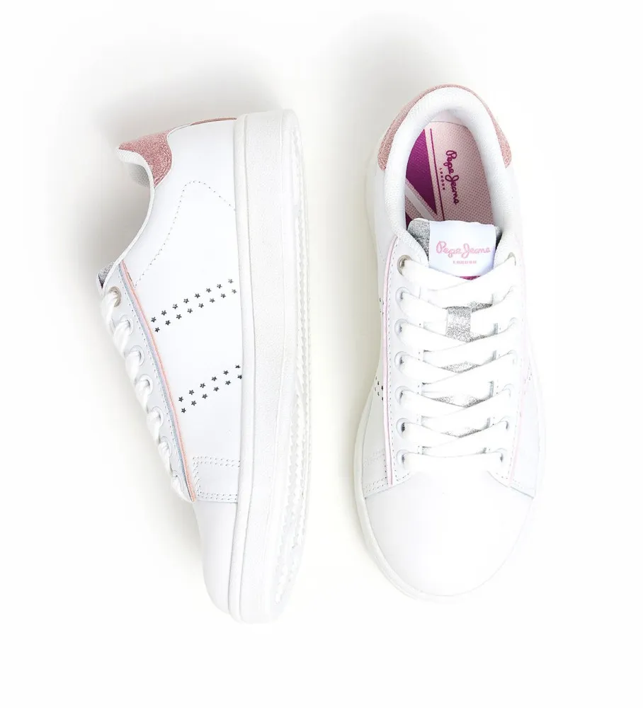 Zapatillas de Piel Player Night blanco